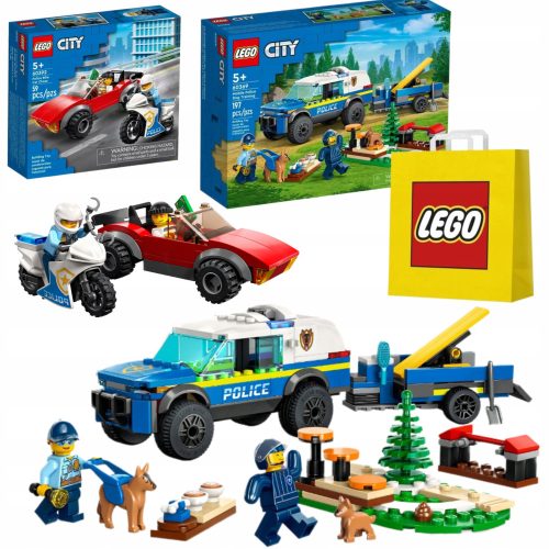  LEGO City 60369 Polizeihundetraining auf dem Feld + 2 weitere Produkte