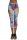  949 Sport-Leggings 3/4 gemustert Bas Bleu Tessera70 200DEN 5/XL