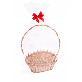    Geschenkkorb-Set Weiden-Geschenkkorbbox Zellophanbeutel Wolle