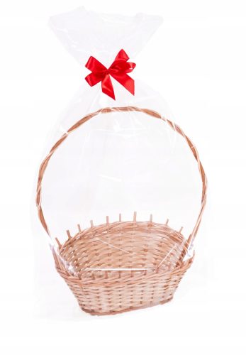  Geschenkkorb-Set Weiden-Geschenkkorbbox Zellophanbeutel Wolle