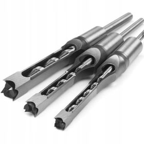 Bohrer für quadratische Löcher. Schlitzen. Meißel