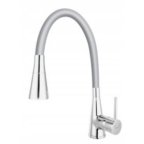  Stand-Küchenarmatur Ferro Zumba II, Silber, Grau