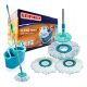 Leifheit Clean Twist Ergo Eimer- und Schleudermopp mit 3 35-cm-Einsätzen