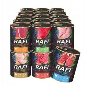  Dolina Noteci Rafi Hundefutter Geschmacksmischung 30x800