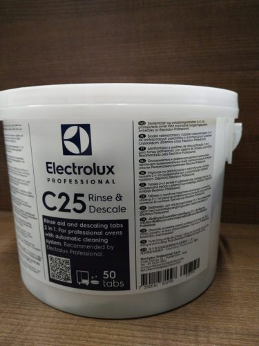 C25 Pflege- und Entkalkungstabletten für Electrolux-Herde - 50 Stk.