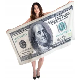  Gadget Master Dollar Badetuch 160x80 cm