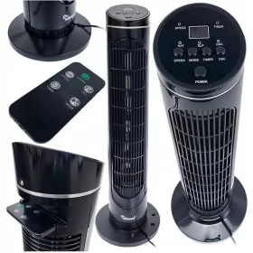  Ondragon OD2003 Säulenventilator, schwarz