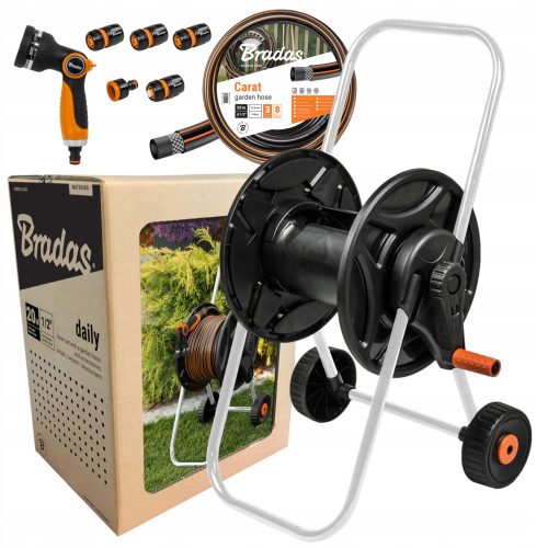  Bradas Black Line ECO-AG26020SET1 Schlauchwagen-Set