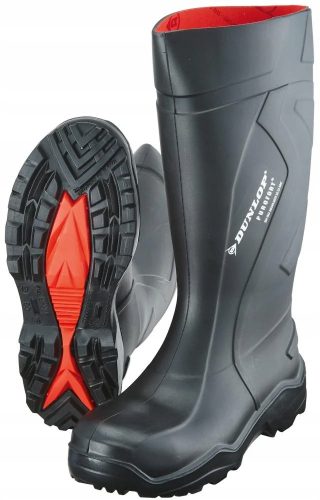 Dunlop DRS-Purofort Arbeitsstiefel, schwarz, Größe 47