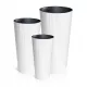  Prosperplast Blumentopf 25 cm x 25 x 47 cm Durchmesser 25 cm Kunststoff weiß + 2 weitere Produkte