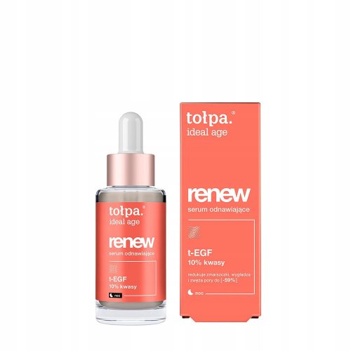  Renew Gesichtserneuerungsserum T-EGF 10 % Säuren TOŁPA Ideal Age 30 ml
