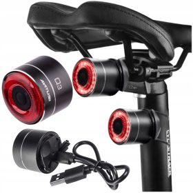    Fahrradbeleuchtung Intelligentes Fahrrad-Rücklicht 40 lm Batterie