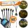  Solarlampe, 70 cm, 2 Stk.