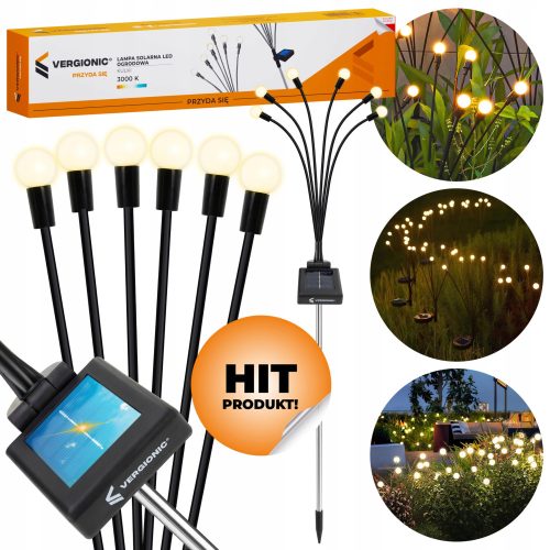  Solarlampe, 70 cm, 2 Stk.