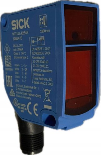 SICK WTT12L-A2543 1082473 Fotorelais-Lichtschrankensensor