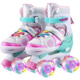  Rollschuhe, Mädchen-Skates, Größe 26-33