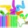  Tubes Sensory Tubes Pop Tubes Set XL 10 Stk