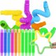  Tubes Sensory Tubes Pop Tubes Set XL 10 Stk