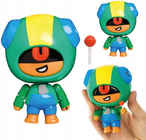  BRAWL STARS LEON FIGUR BEWEGLICHES SPIELZEUG FÜR EIN KIND, PERFEKTES GESCHENK