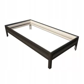    Botanischer Blumentopf 200 cm x 100 x 20 cm verzinktes Blech anthrazit