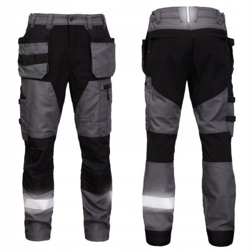 Elastische Arbeitshose SUPER STARKER, langlebiger, schützender 4-WEGE-STRETCH ULTRA!