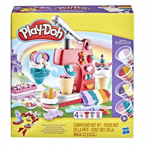  PLAY DOH ICE CREAM PARTY EISRÖHREN GEBÄCK-TON-SET Hasbro FUN FACTORY