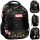  Avengers Paso Schulrucksack mit mehreren Fächern, Schwarz, Rottöne, Blautöne, Grüntöne, Mehrfarbig, 19 l