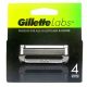  Gillette Labs Rasiererpatronen 4 Stk.