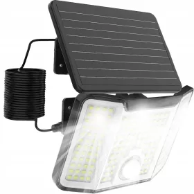  SuperLED-Straßenlampe 8 W 800 lm, solarbetrieben