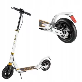    Nils Extreme HM209T Roller weiß 2 Räder + CGROT Sportführer
