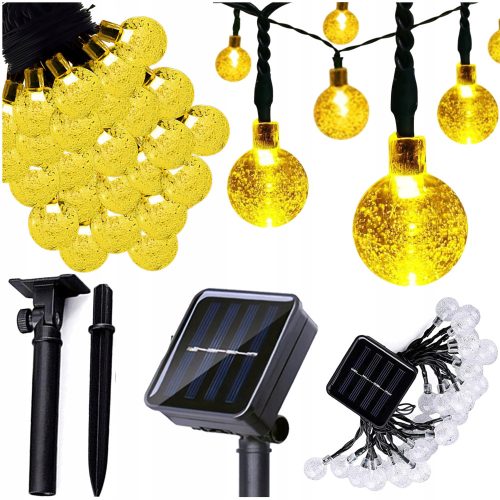  SOLAR-GARTENLAMPEN GLÜHBIRNE GIRLANDE
