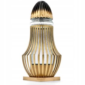  Durchbrochene goldene künstlerische Kerze, 40 cm