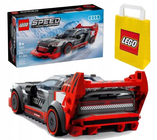  LEGO Speed Champions 76921 Audi S1 E-tron Quattro + VP Papiertüte LEGO 6315792 Mittel