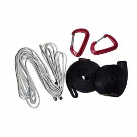  Tigerwood-Hängematte mit Stange, mehrfarbig, 1 kg, 1 x 1