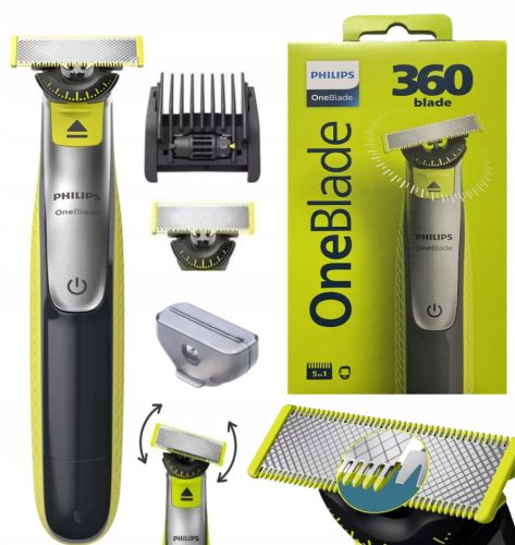  Philips ONE BLADE 360 Rasierer 5-in-1-Düse