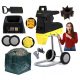  FRÄSSCHREDDER ELEKTRISCHER ZAHNSCHÄCKER TURBO XXL + Handschuhe Dragon DRAGON10/LUX Größe 10-L 1 Paar