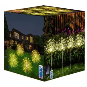  JIKO Solarlampe, weiß, 88 cm, 4 Stk.