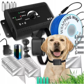  Elektrisches Hundehalsband Omna aus Stoff, Größe M/L