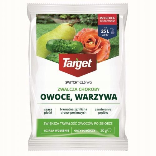 SWITCH 62.5 WG BEKÄMPFT PILZKRANKHEITEN GRAUSCHIMMEL FÄULE 20G TARGET