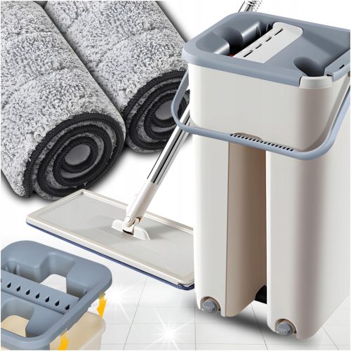 Eimer und Flachmopp Maxsell MOP MIT EIMER, ZWEIKOMBINIERT, 11 cm