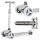  Blackwheels Blink Roller, grau, 3 Räder