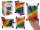  Pinnwand Pin Art Regenbogenform-Drucke