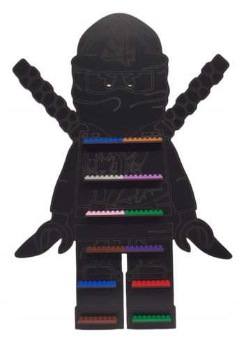  Ninjago Regal für Blöcke, groß, 52 cm, Figuren, Legofiguren, Figuren, DISPLAY