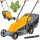  Elektro-Rasenmäher Powermat 2200 W, 30 l + Procera-Handschuhe, Größe 8
