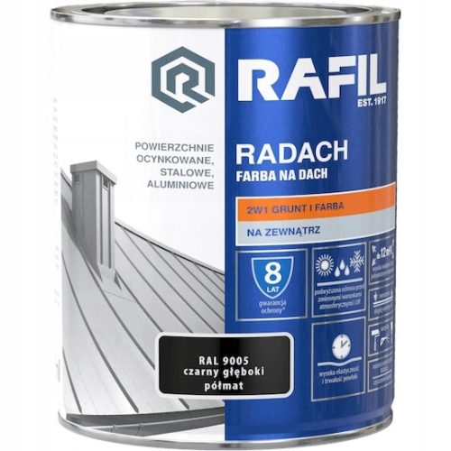  Rafil schwarze Farbe 0,75 l