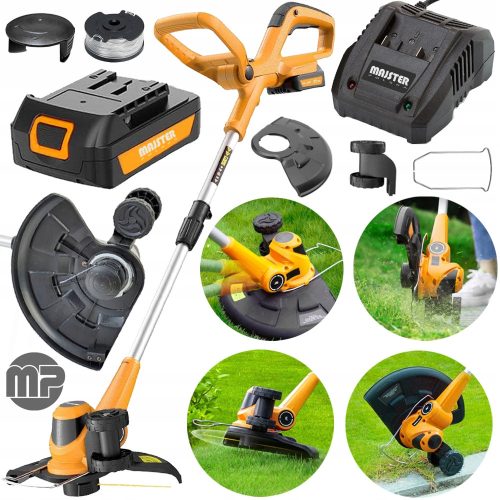  BATTERIE-STRIMMER-GARTEN-BUTTER-GRAS-BRIVER-STRIMMER-KOPF