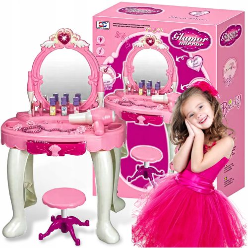  Kinder-Schminktisch Real Prices Glamour Mirror