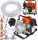  KLIK-SHOP Demon 3900 W 18.000 l/h Oberflächenpumpe