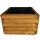  ZPD-Blumentopf 40 cm x 40 x 30 cm, Holz, Gelb- und Goldtöne