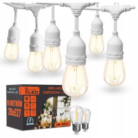  Smartled 1000 cm Netzwerk-Lichtgirlande, weiß